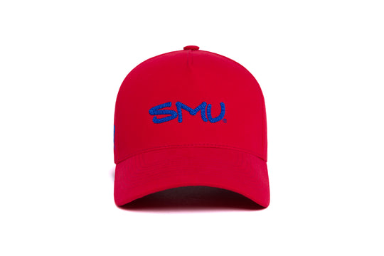 SMU Neutra 3D Chain Brushed Twill 5-Panel wool baseball cap