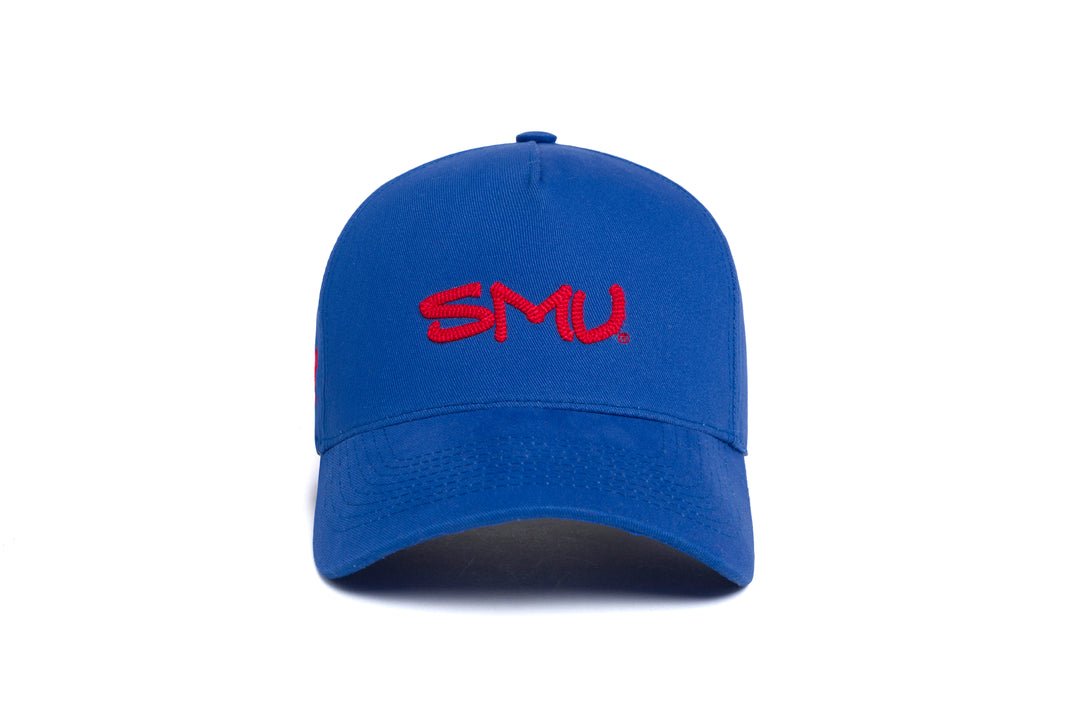 SMU Neutra 3D Chain Brushed Twill 5-Panel wool baseball cap