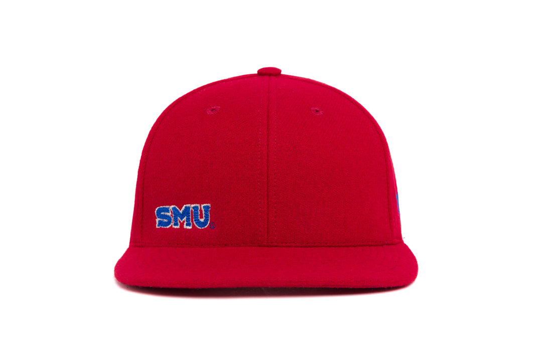 SMU Offset Wordmark Chain Wool wool baseball cap