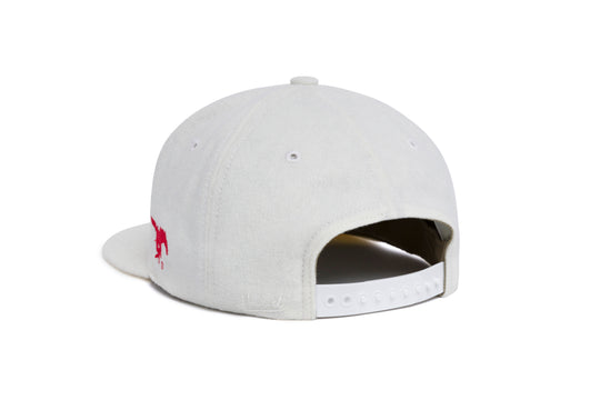 SMU Offset Wordmark Chain Wool wool baseball cap