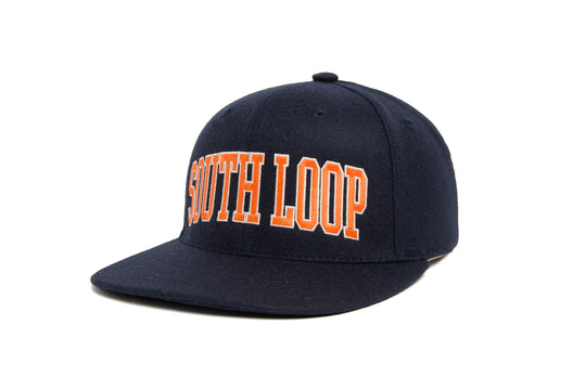 SOUTH LOOP wool baseball cap