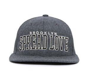 Spread Love Art wool baseball cap