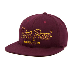 Saint Paul Sub Script wool baseball cap