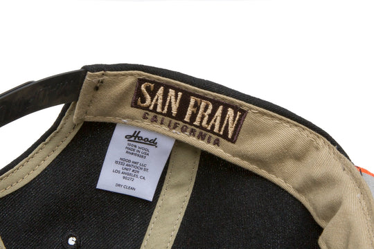 San Francisco Hieroglyphic wool baseball cap