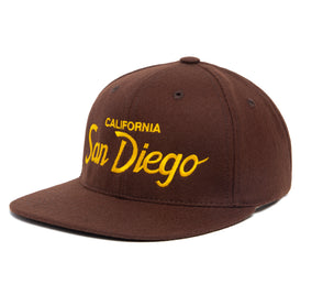 San Diego wool baseball cap