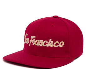 San Francisco wool baseball cap