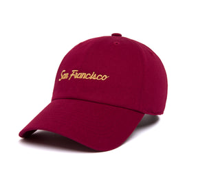 San Francisco Microscript Dad wool baseball cap