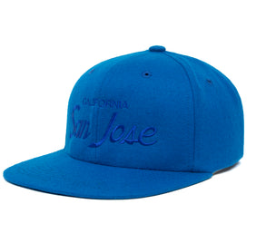 San Jose wool baseball cap