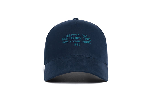 Seattle 1995 Name 5-Panel wool baseball cap