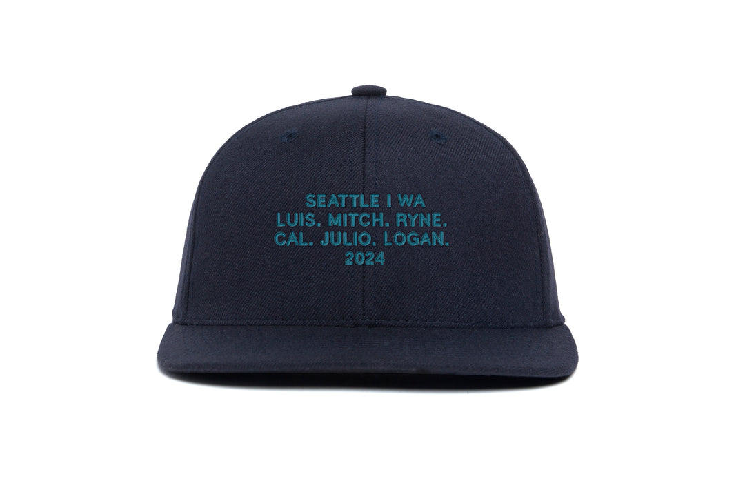 Seattle 2024 Name wool baseball cap