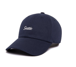 Seattle Microscript Dad wool baseball cap