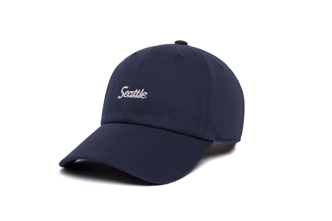 Seattle Microscript Dad wool baseball cap