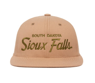 Sioux Falls wool baseball cap