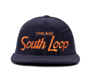 South Loop 6-Wale Cord wool baseball cap