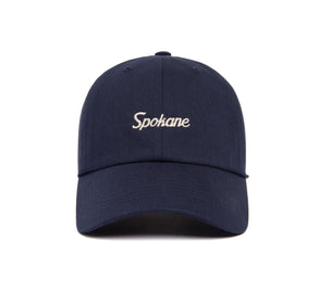 Spokane Microscript Dad wool baseball cap