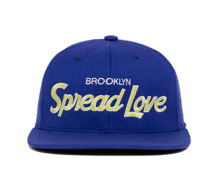 Spread Love II wool baseball cap