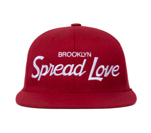 Spread Love III wool baseball cap