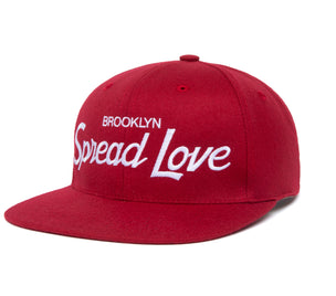 Spread Love III wool baseball cap