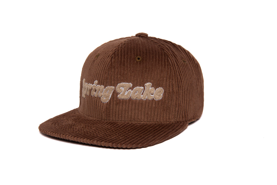 Spring Lake Bubble 3D Chain 6-Wale Cord wool baseball cap