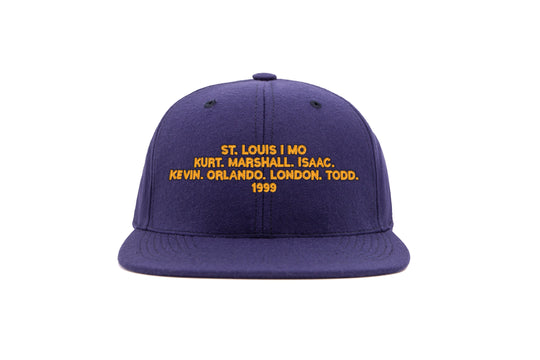 St Louis 1999 Name wool baseball cap