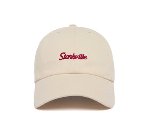 Starkville Microscript Dad wool baseball cap