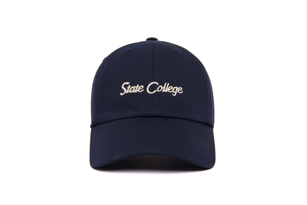 State College Microscript Dad II wool baseball cap