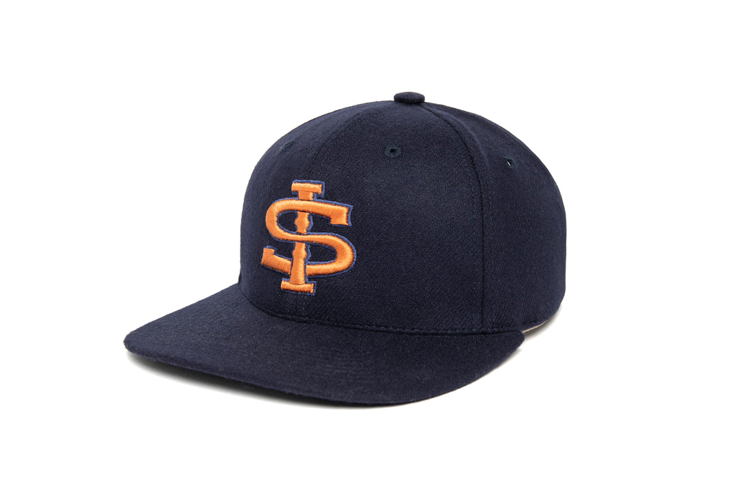 Staten Island 3D Interlock wool baseball cap