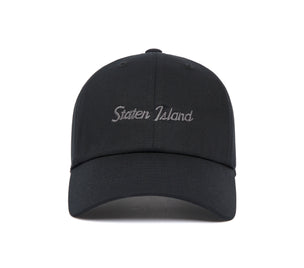 Staten Island Microscript Dad wool baseball cap