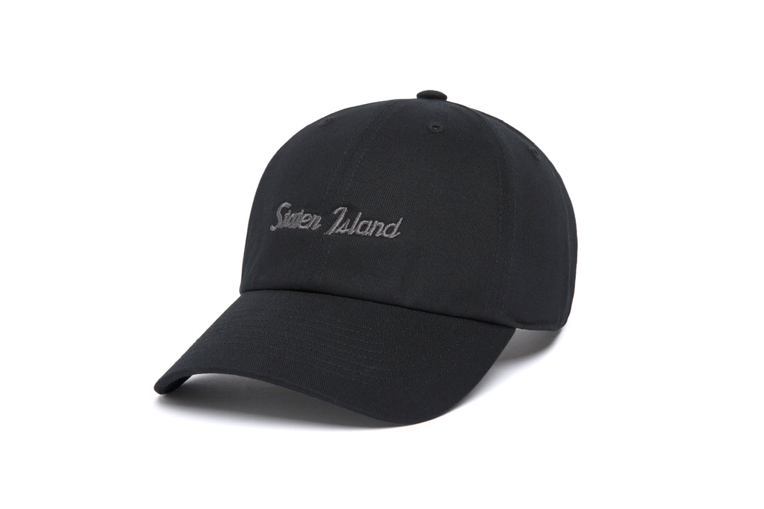 Staten Island Microscript Dad wool baseball cap