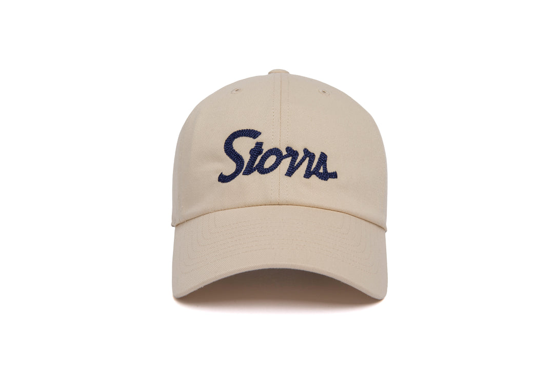 Storrs Chain Dad II wool baseball cap