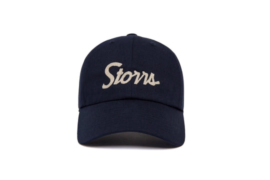 Storrs Chain Dad wool baseball cap