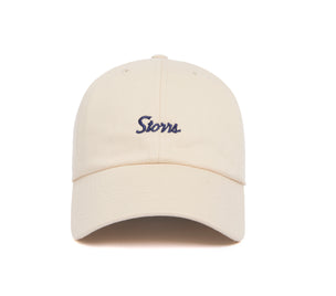 Storrs Microscript Dad II wool baseball cap