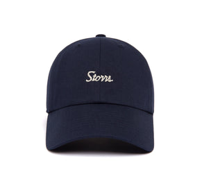 Storrs Microscript Dad wool baseball cap