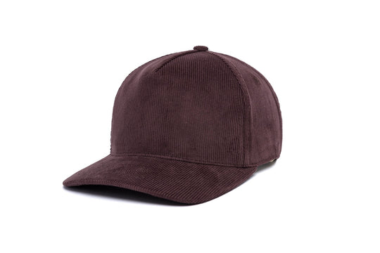 Clean Stout 14-Wale Cord 5-Panel wool baseball cap