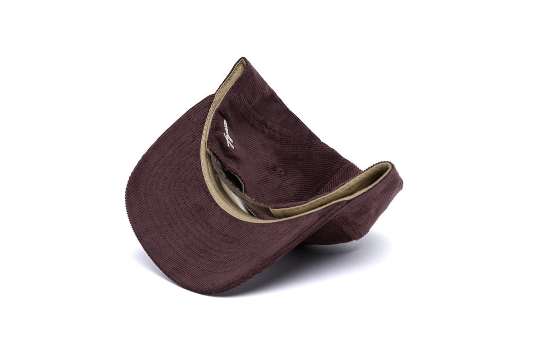 Clean Stout 14-Wale Cord 5-Panel wool baseball cap