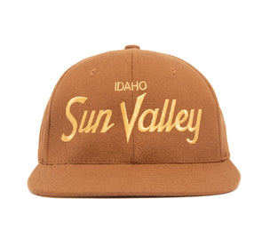 Sun Valley wool baseball cap