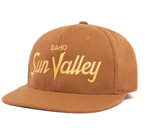 Sun Valley wool baseball cap