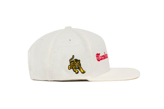 TUSKEGEE Wordmark Chain wool baseball cap