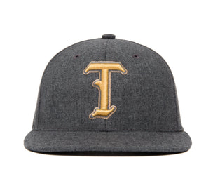 Ligature “T” 3D wool baseball cap