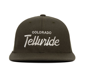 Telluride wool baseball cap