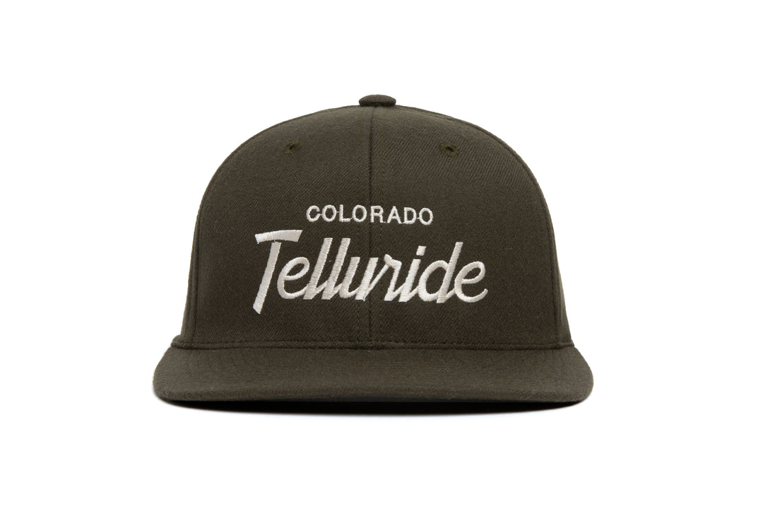 Telluride wool baseball cap