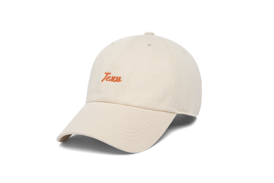 Texas Microscript Dad wool baseball cap