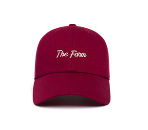 The Farm Microscript Dad wool baseball cap