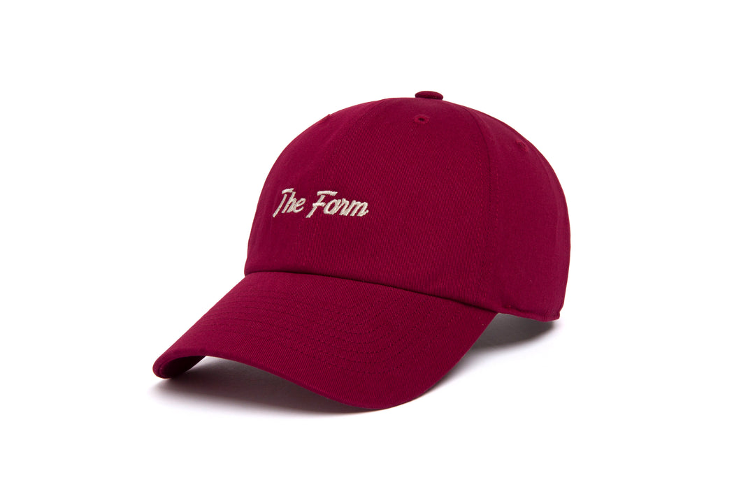 The Farm Microscript Dad wool baseball cap