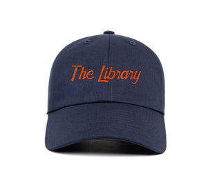 The Library Chain Dad wool baseball cap