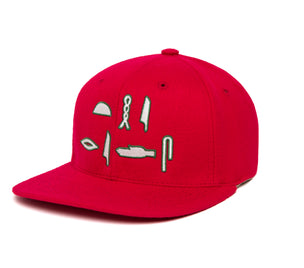 The Reds Hieroglyphic wool baseball cap