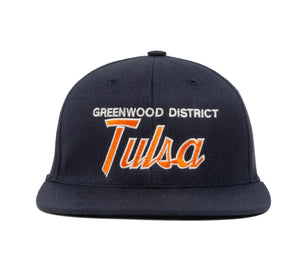 Tulsa wool baseball cap