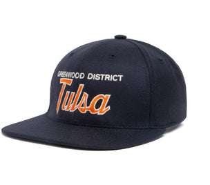 Tulsa wool baseball cap