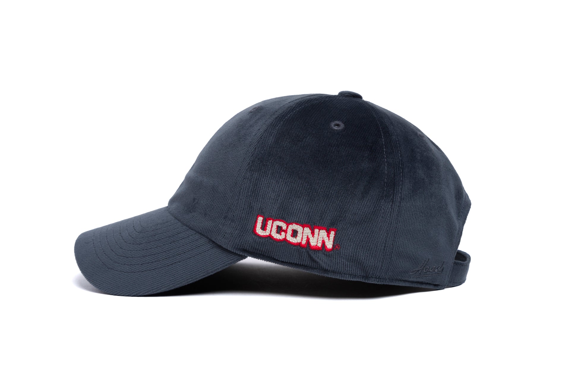 UCONN Offset Logo Chain 21-Wale Cord Dad