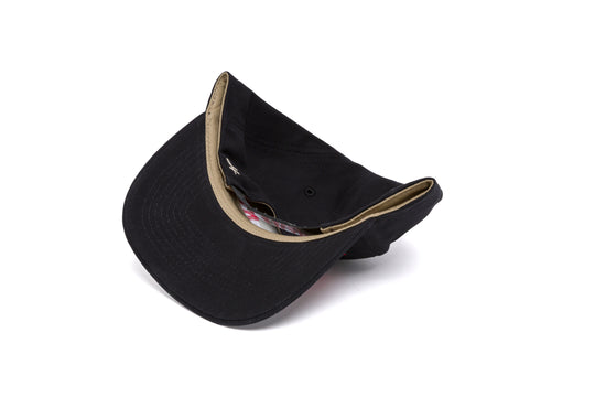 DC Bottoms Up 3D Chain Brushed Twill 5-Panel wool baseball cap